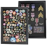 Large 19"X 14" Pin Display Case Medal Shadow Box