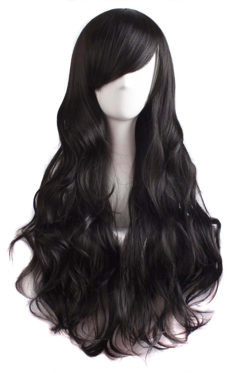 Redlution Charming Women's Long Curly Full Hair Wig And Caps For Women