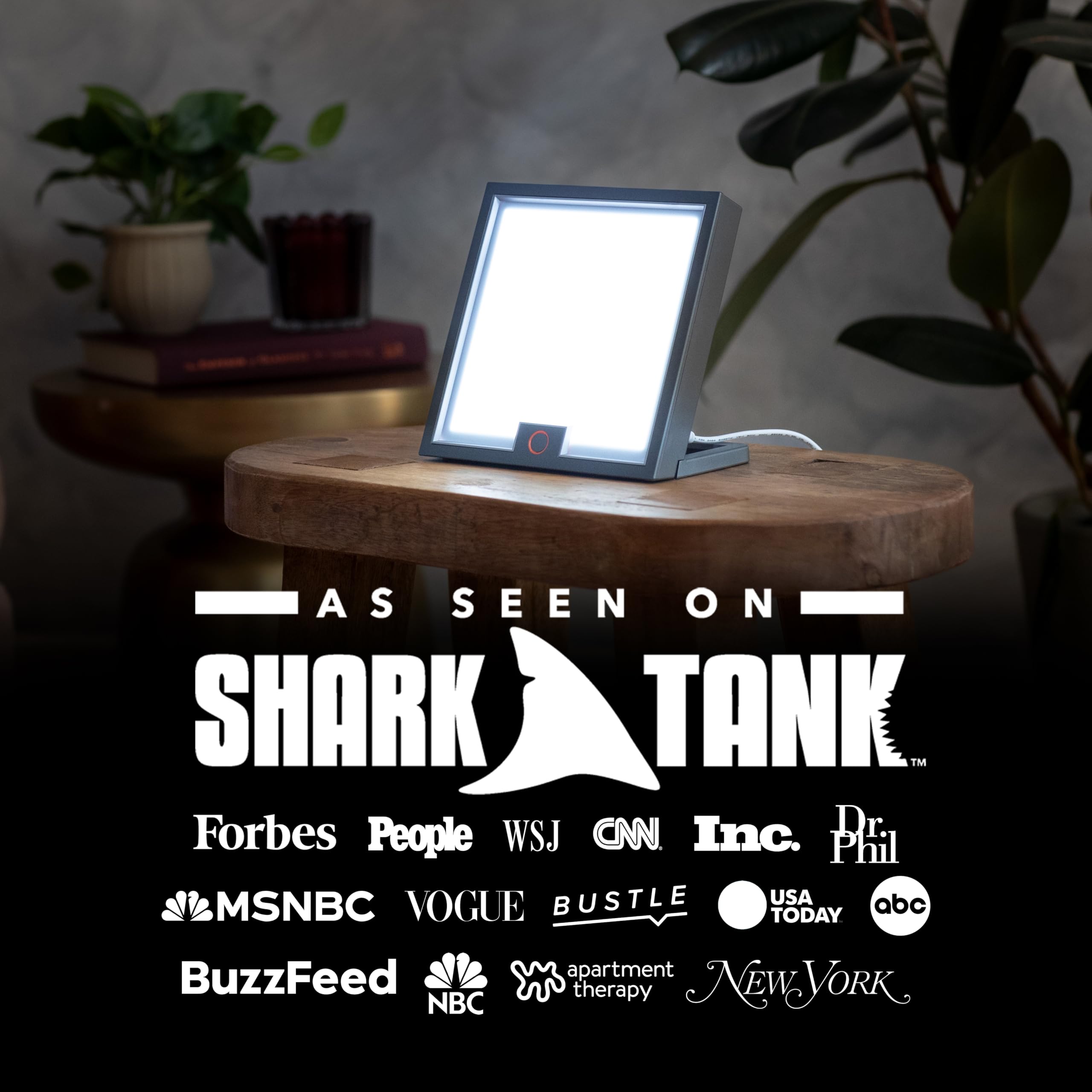 Circadian Optics Lumine Bright Light Therapy Desk Lamp | As Seen On Shark Tank | Ultra Powerful 10,000 LUX Brightness | 5500K Color Mimics Noon Day Sun | Improve Your Mood, Sleep, Energy & Focus