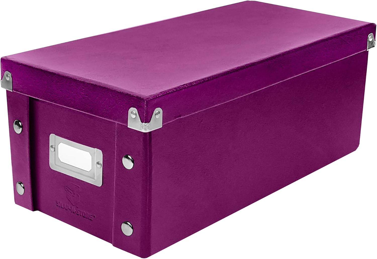Snap-N-Store DVD Storage Boxes, Set of 2 Boxes, Each 6" x 8.25" x 16.5" Inches, Holds up to 26 DVDs in Cases, Black (SNS01618): Home Audio & Theater