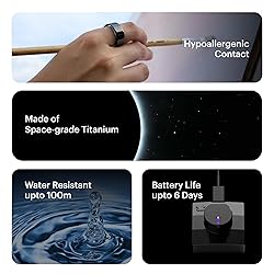 ULTRAHUMAN Ring AIR-Smart Ring Health Tracker, Size