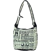 Hobo Handbag Harry Potter Daily Prophet Shoulder Hogwarts Crossbody Bag Purse One Size