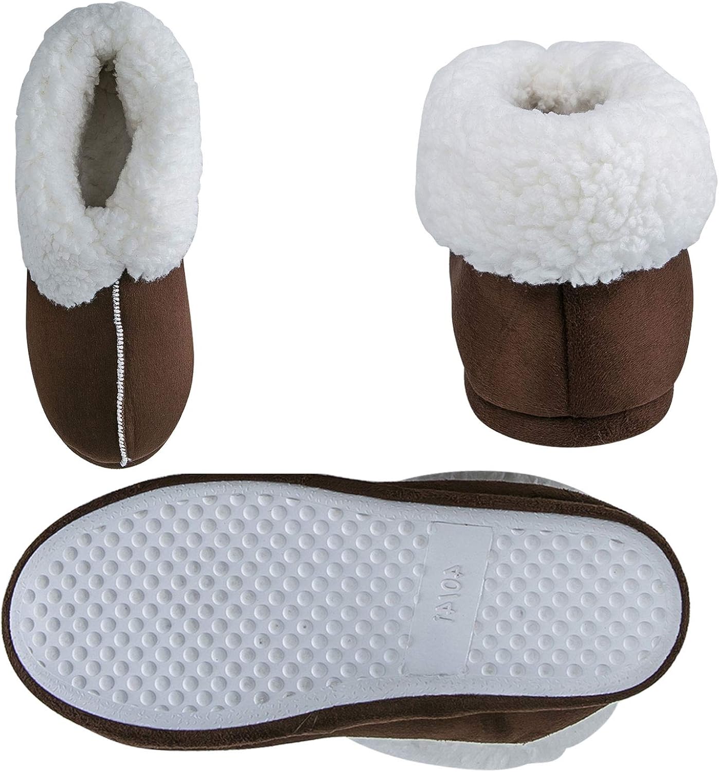 Indoor Slippers Warm Memory Foam Boots Slipper for Men Women JACKSHIBO Men Women Slippers
