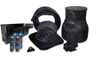 HALF OFF PONDS 15' x 30' Savio Pond Free 6100 EPDM Waterfall Kit - PLS0