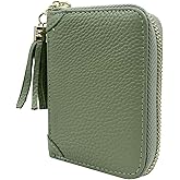 YUHAN PRETTY Womens Credit Card Holder Wallet RFID Leather Small ID Card Case