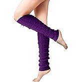 Leg Warmers - Leg Warmers for Women for Winter, 80s Ribbed Knit Leg Warmer Winter Warm