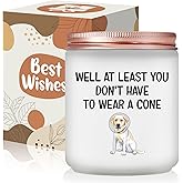 Risnoae Get Well Soon Gifts for Women, Men - Funny After Surgery Recovery Encouragement Humor Sympathy Candle Gifts - Feel Better for Sick - Family Friend Coworker Thinking of You Cheer up