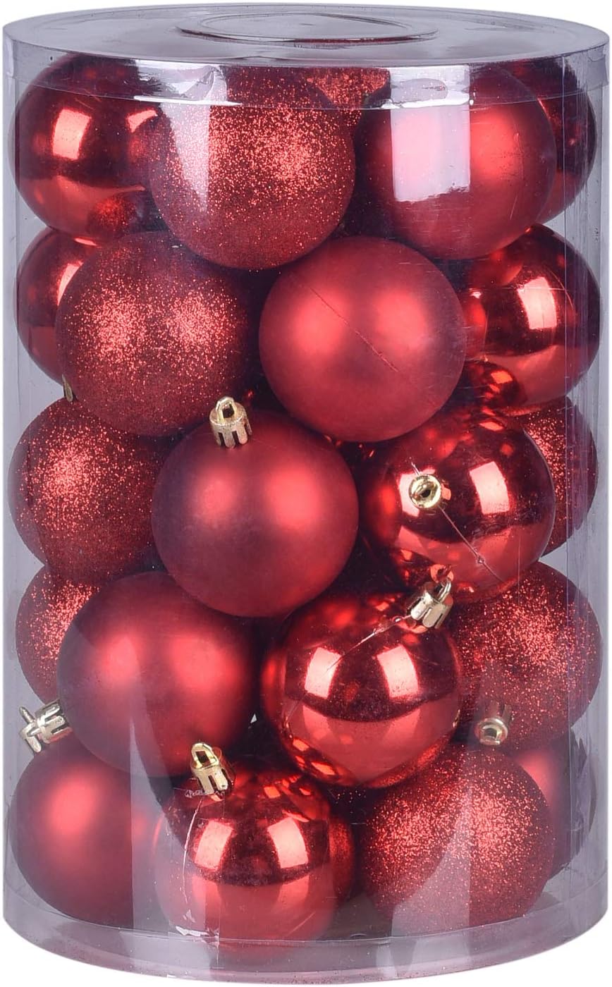 Ornaments - 30ct Christmas Ball Ornaments, 2.36