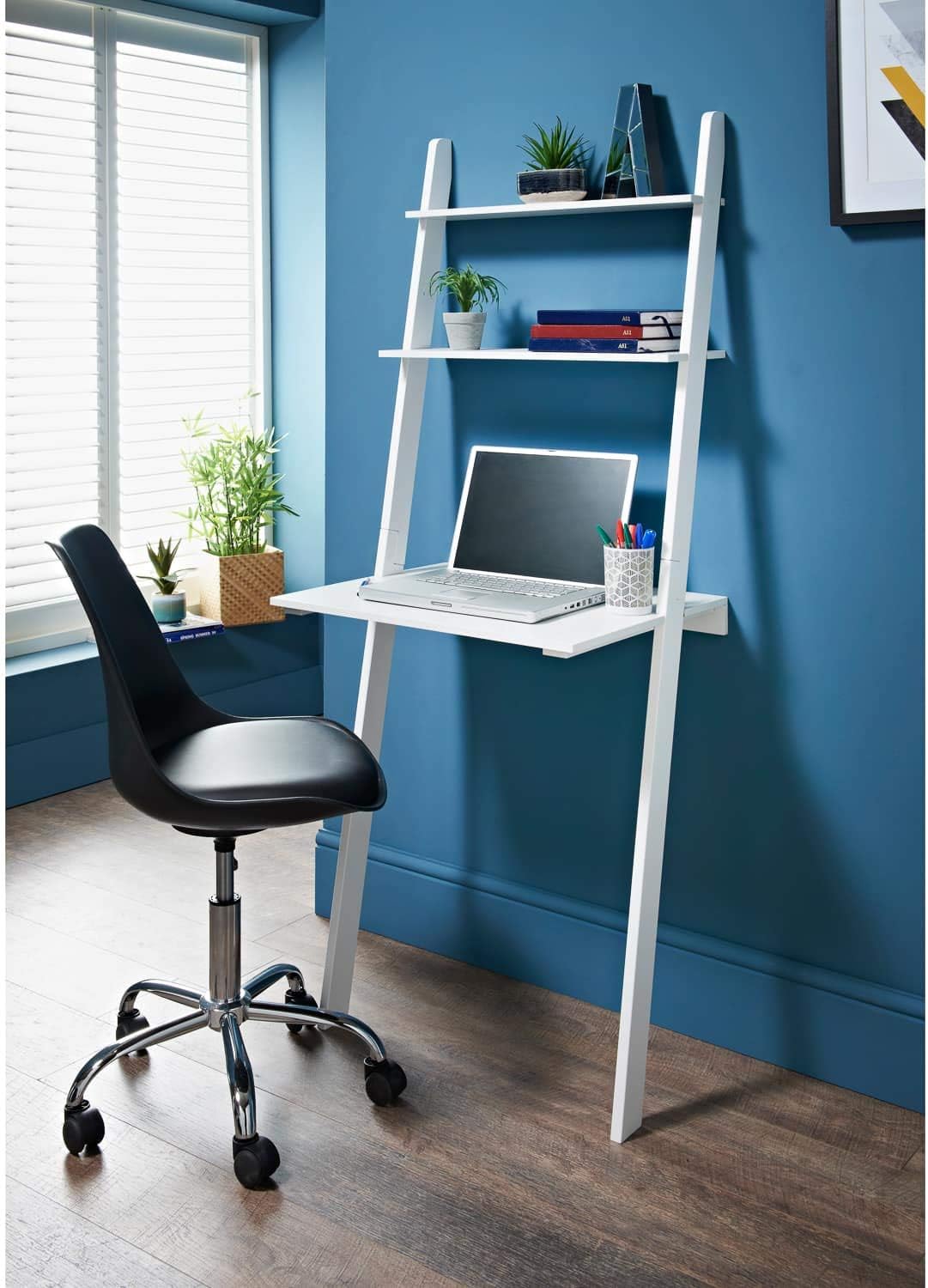 EEMKAY® New Lokken Ladder Desk, Ideal for Combining Decoration and