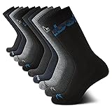Reebok Men's Crew Socks - 10 Pack Mid-Calf