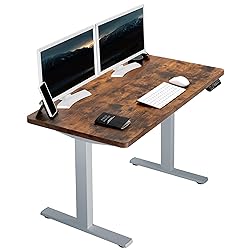VIVO Electric 43 x 24 in Rustic Standing