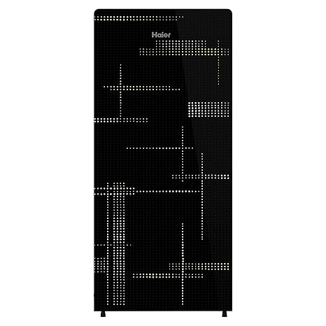 Haier 195 L 4 Star Direct-Cool Single Door Refrigerator (HRD-1954CAG-E, Artistic Glass)