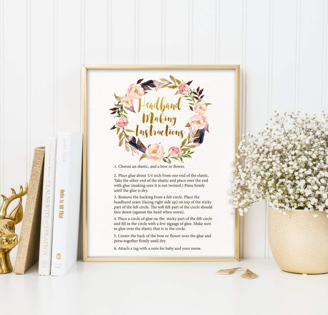 headband making station