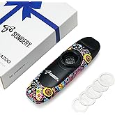 Sondery Professional Kazoo Wind Instrument with 5 Membranes and Lanyard | Lightweight and portable, comes with storage pouch, beautifully designed gift box, suitable for all ages.