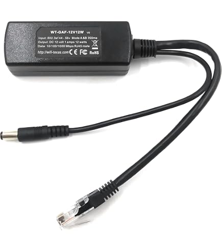 Alimentatore OMNIHIL AC/DC 24V 1A 1000mA – Cavo 8FT Con Spina 5.5mm X 2.1mm