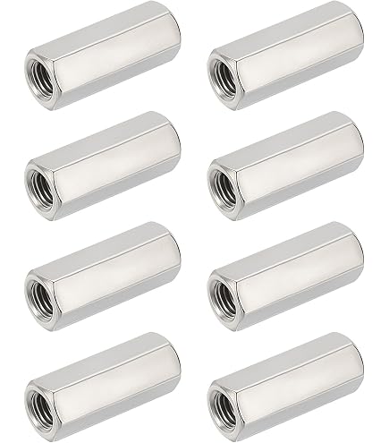 2 écrous Ronds à Fente Quatre Fentes M35x1,5 Mm - Acier Inoxydable 304, Marque Uxcell