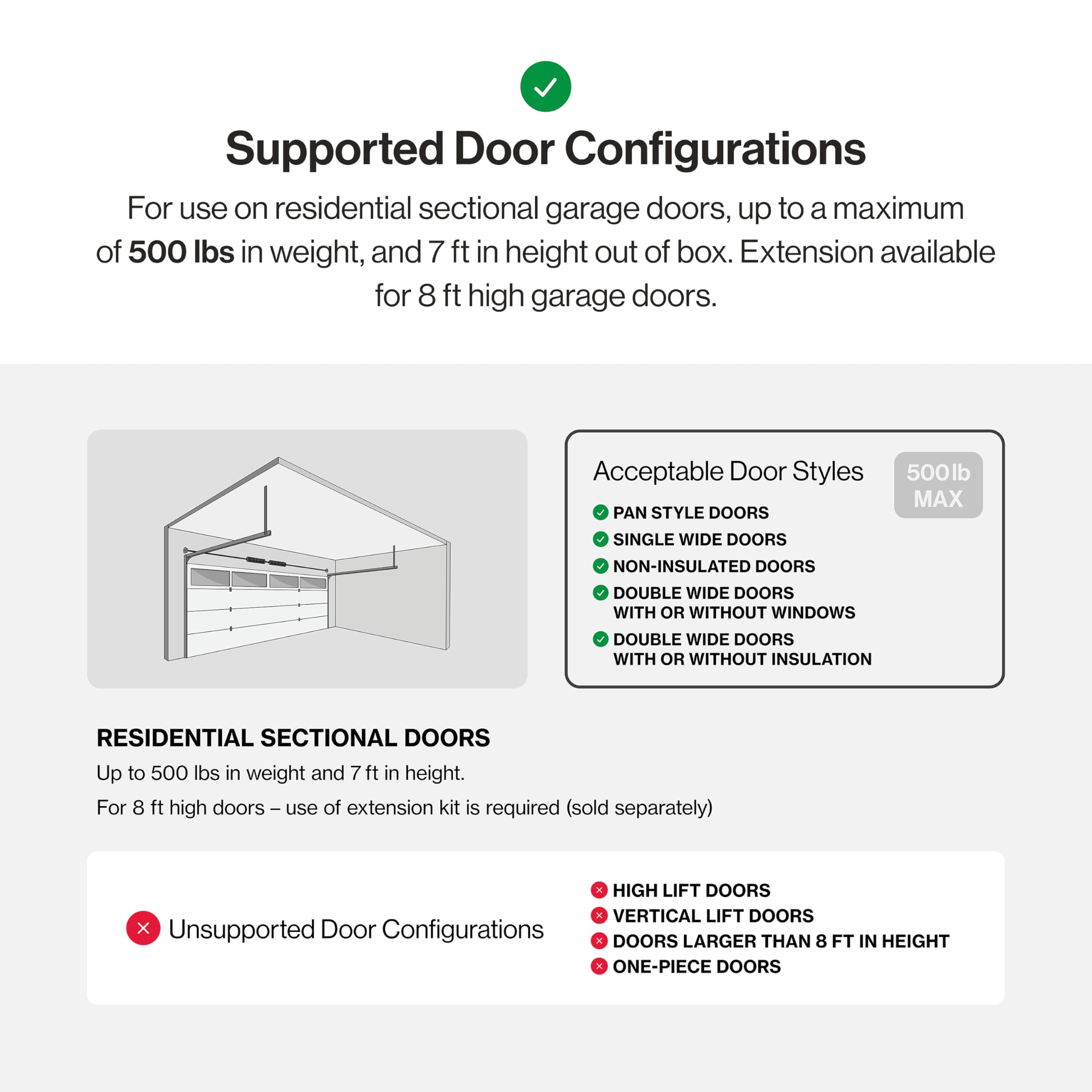 Genie Chain Glide Connect Essentials Smart Garage Door Opener - Reliable Chain Drive Opener With LED Lighting- Compatible with Alexa, SmartThings, Brilliant Smart Home - View 10