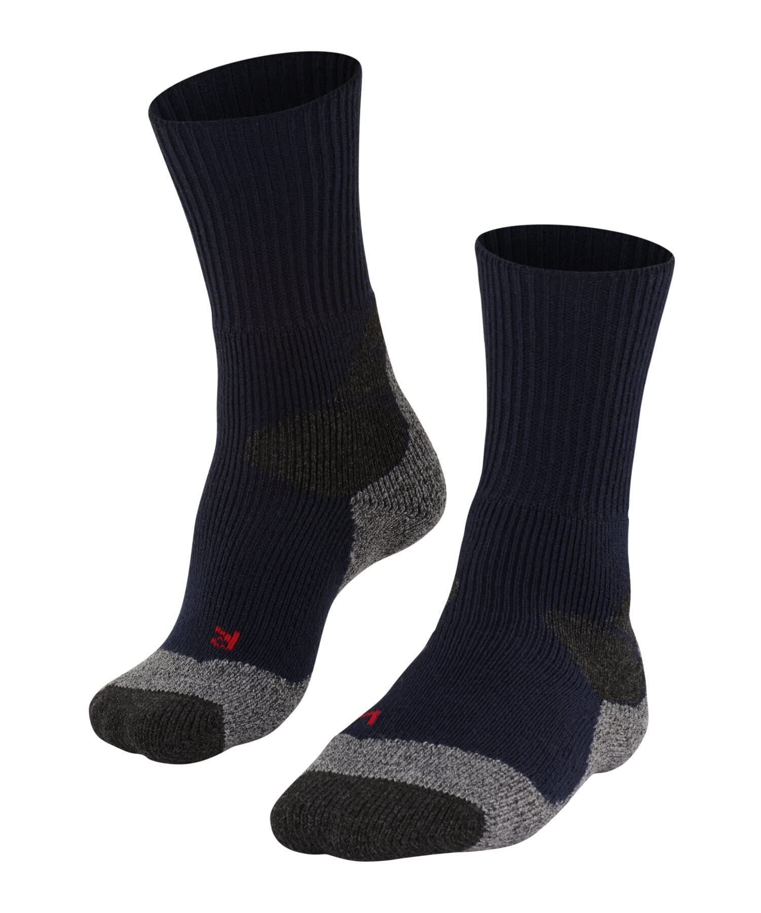 FALKE Women's TK4 Expedition Hiking Socks, Wool, Blue (Marine 6120), 7-8 (1 Pair)