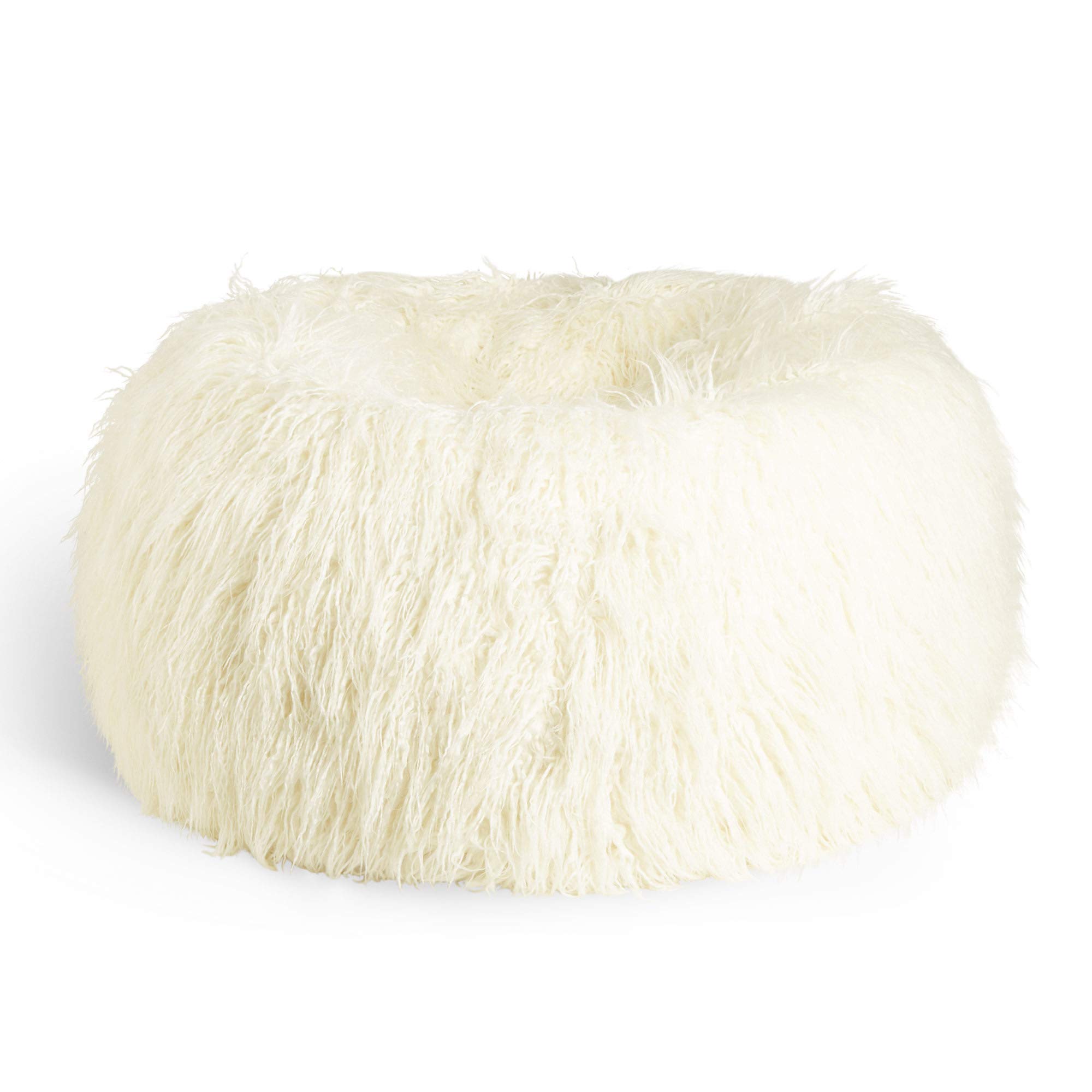 faux fur bean bag