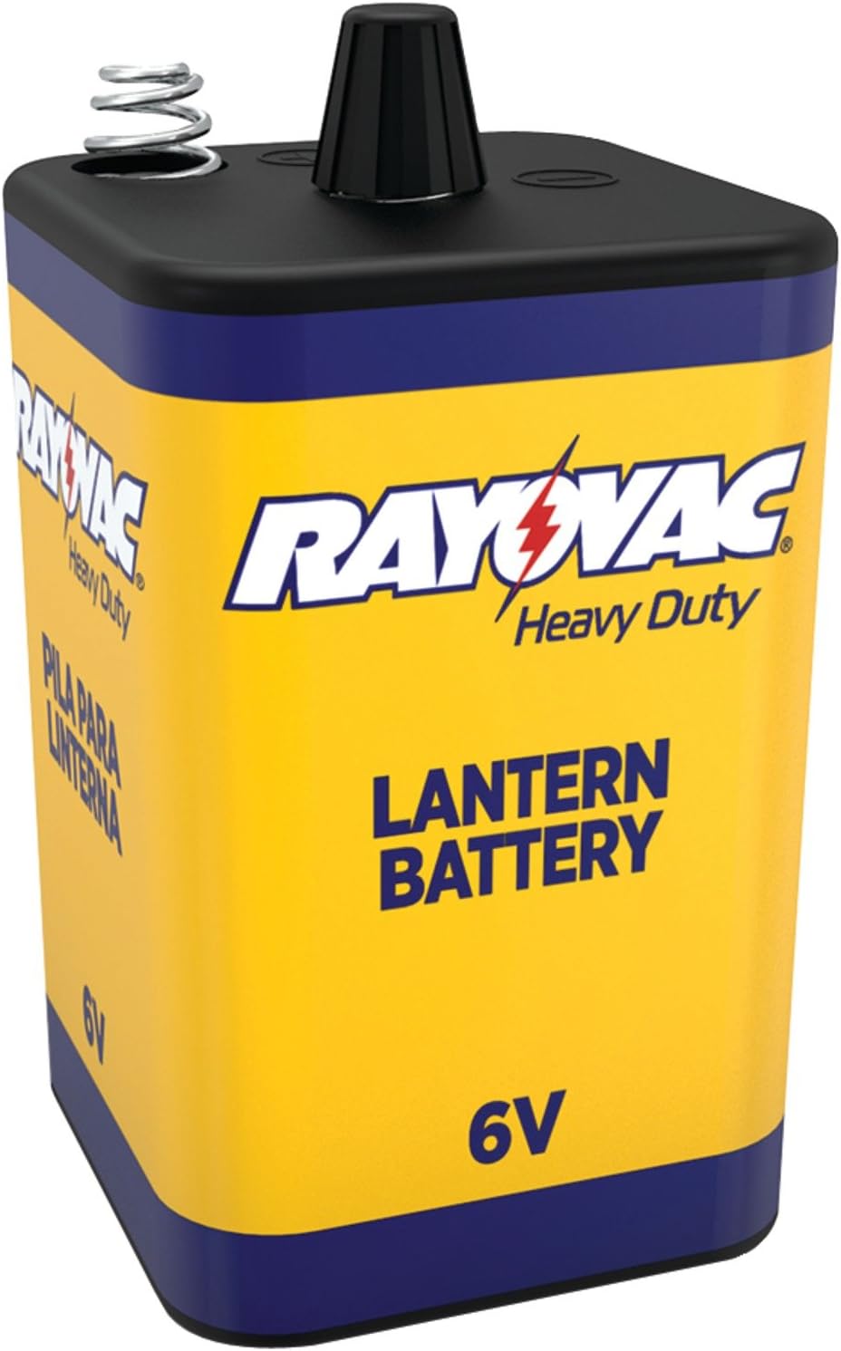 RAYOVAC(R) 944R HeavyDuty 6Volt Lantern Battery with Spring Terminals