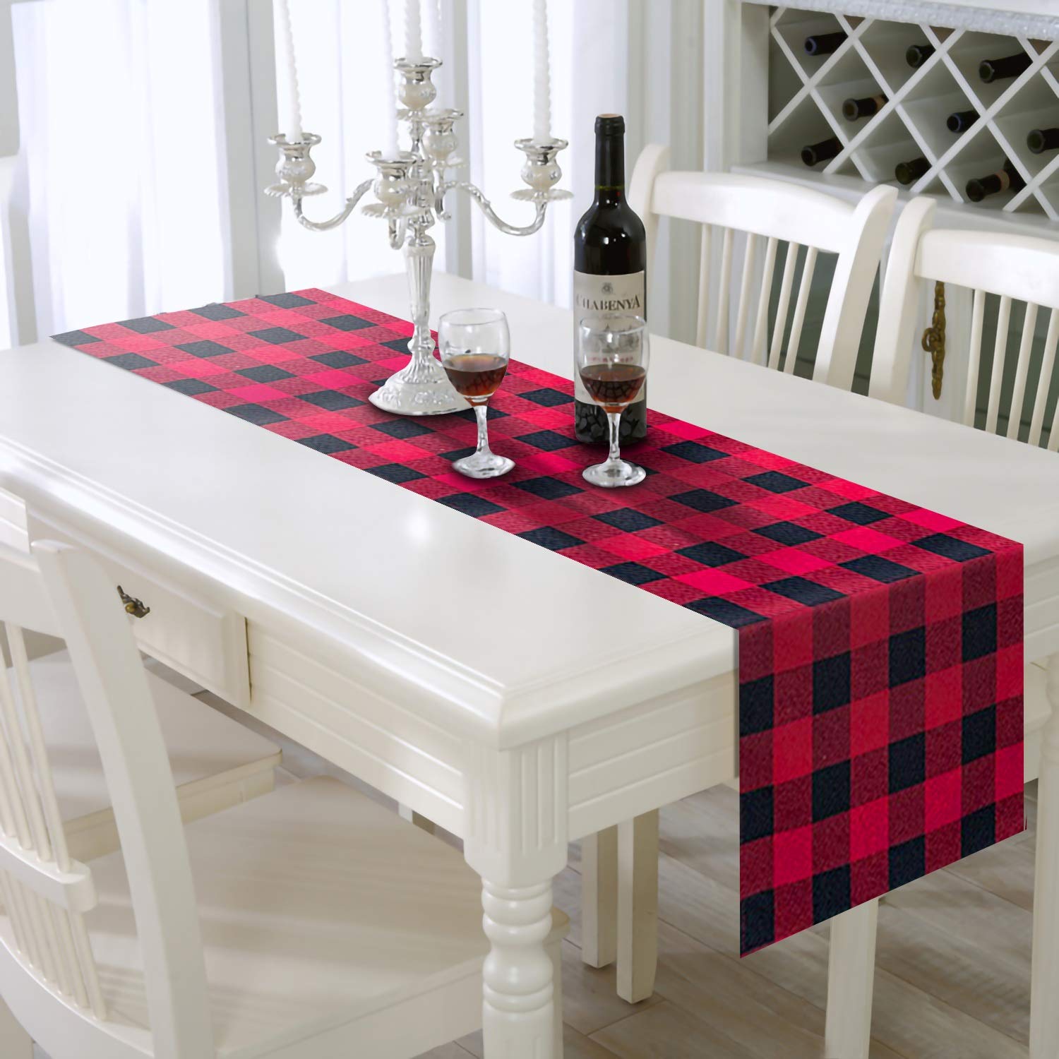 Best Thanksgiving Red Table Runner