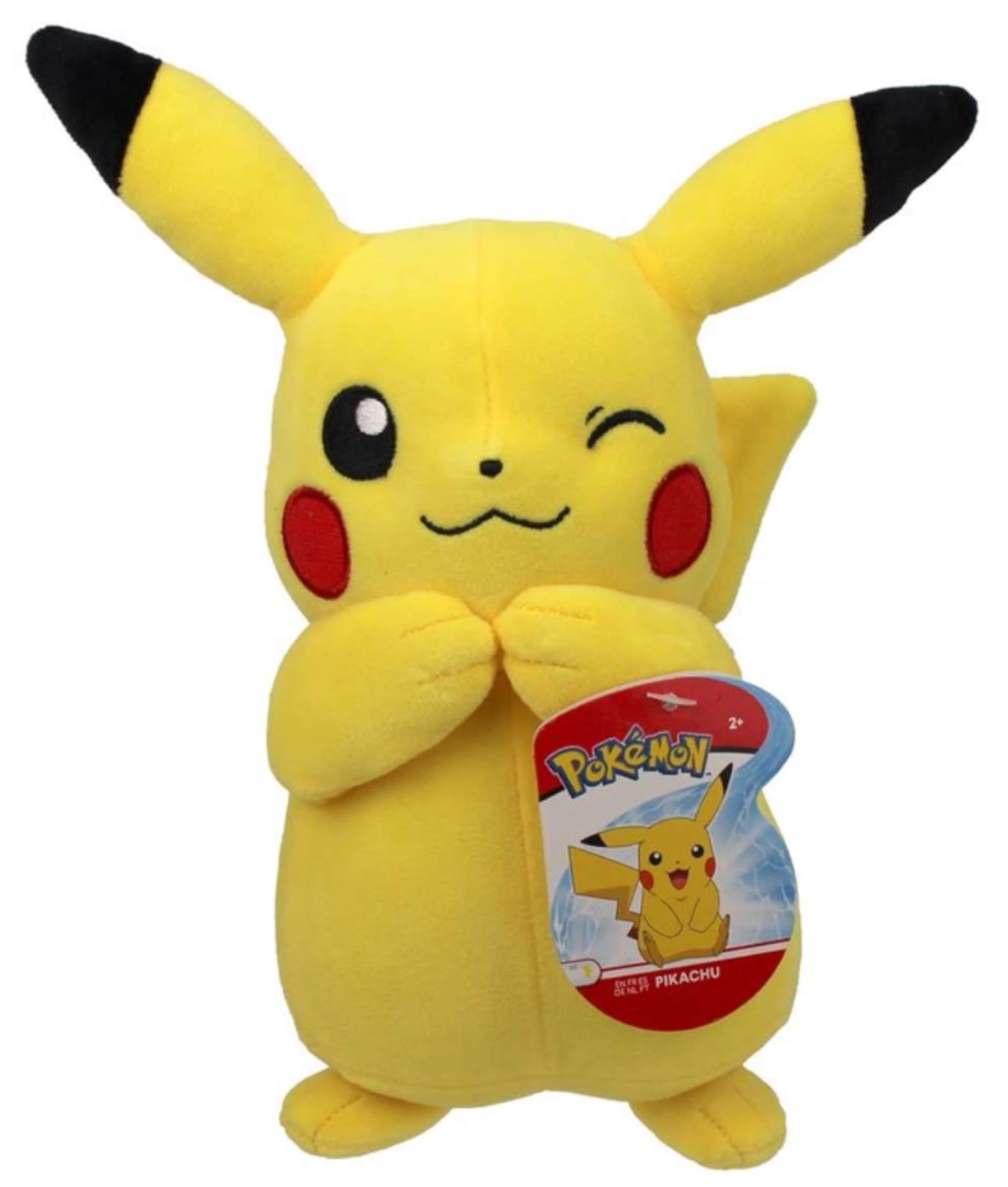 Pokémon 674 95245 EA Pokemon 8" Plush-Pikachu #2, Multicolor