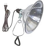 Woods Clamp Lamp Light with Aluminum Reflector, 150W, UL Listed, 6- Foot Cord