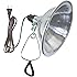 Woods 0151 18/2 SPT Clamp Lamp with 8.5 Inch Reflector, 150 Watt, 6 Foot Cord
