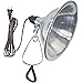 Woods 0151 18/2 SPT Clamp Lamp with 8.5 Inch Reflector, 150 Watt, 6 Foot Cord