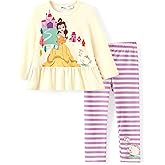 Disney Minnie Mouse Frozen Princess Marvel Toddler Girls Clothes Long Sleeve Sweatshirt + Leggings 2pcs Outfits Set 2-6Y
