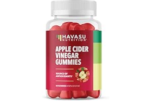 Apple Cider Vinegar Gummy with The Mother | Tasty Apple Flavor | Digestive Health, Body Balance, Detox & Energy Support | USD