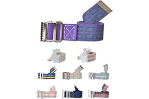 NYOrtho Plastic Buckle Gait Belt - Adjustable Machine Washable Strong and Durable Material Latex Free