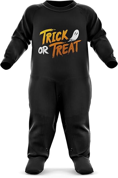 halloween baby grow