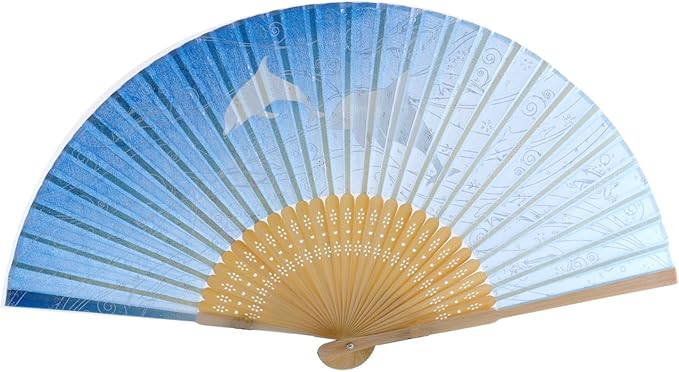 Amazon Co Jp シルク扇子 イルカと波 504 541 ホビー