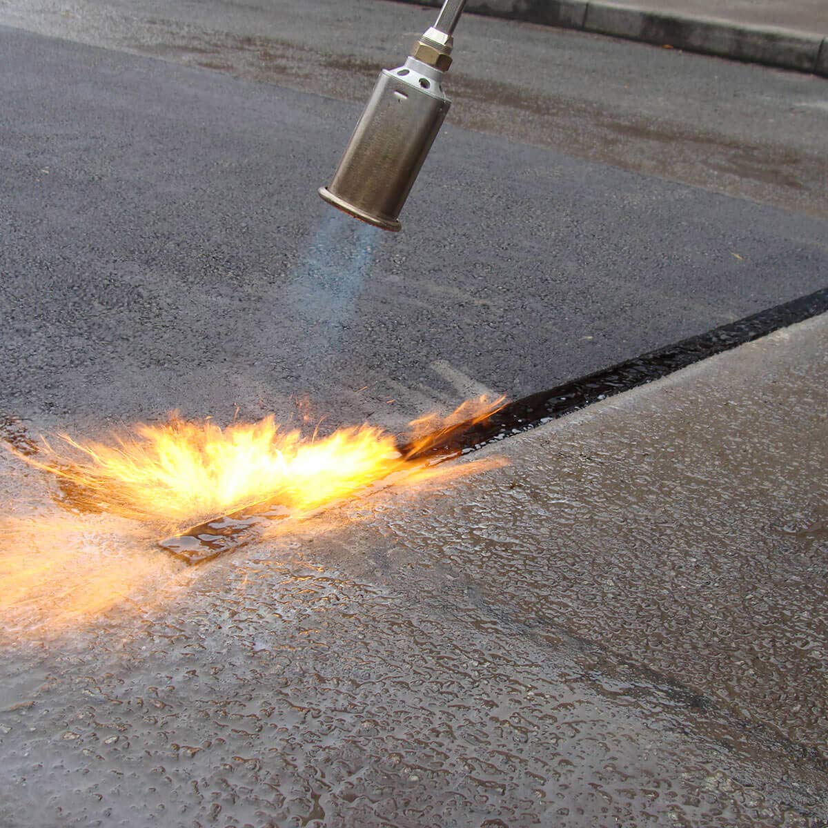 Mind The Gap Marketing Tarmac Asphalt Joint Repair Tape 40mm wide x 10m Long Driveway Road & Path