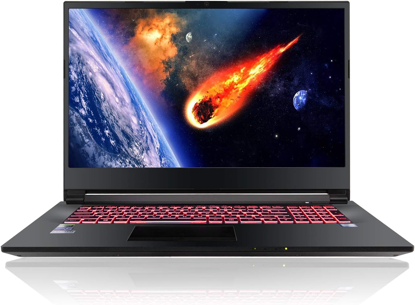 HoMei 32 GB RAM, 512 GB SSD, 17.3" IPS Full HD 6 Core 9th Gen Intel Core i7-9750H Gaming Notebook Laptop, NVIDIA GeForce GTX 1660 Ti 6 GB GDDR6 graphics, 1 TB HDD, Backlighting Keyboard