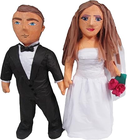 Amazon Com Custom Wedding Couple Bride And Groom Pinata Photo