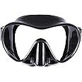 IST MP110 Frameless Dive Mask, Single Panoramic Shatterproof Lens for Scuba Diving & Snorkeling