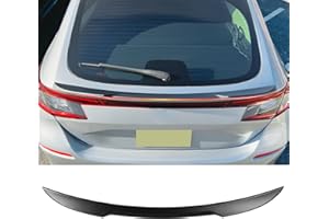 SZYANG Spoiler Compatible with 2022-2024 Honda Civic Hatchback Trunk Spoiler ABS Lip Spoiler Wing Replacement for 2022 2023 2024 Honda Civic Accessories(Matte Black)