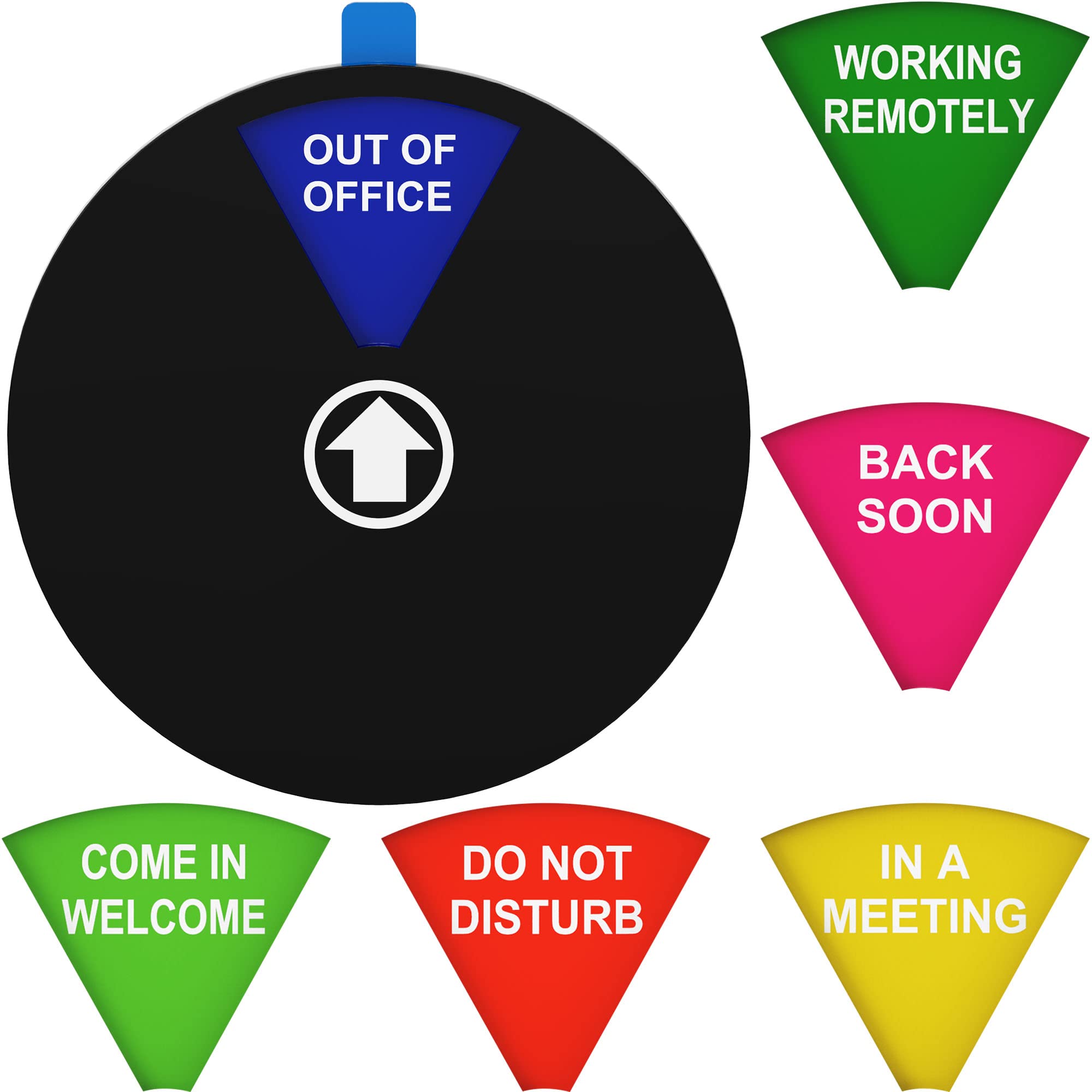 Mua 6 Options Office Door Signs, Out of Office, Working Remotely, Back ...