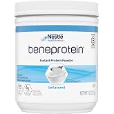 Beneprotein Instant Protein Powder, 8 Ounce, Pack of 6 | Contains No Artificial Flavors or Sweeteners, 25 Calories, 6g Protein Per Serving, Unflavored, (Pack of 6)
