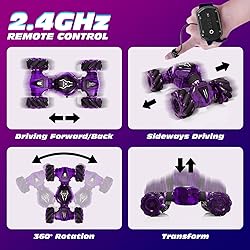 Tecnock Remote Control Car for Boys Girls, 2.4GHz