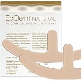 EpiDerm Mastopexy Silicone Scar Tape, Anchor-Shaped Silicone Scar Sheets | Professional-Grade Scar Tape for Breast Surgery, Breast Lift &amp; Reduction Scar Care, Reusable &amp; Washable Breast Tape