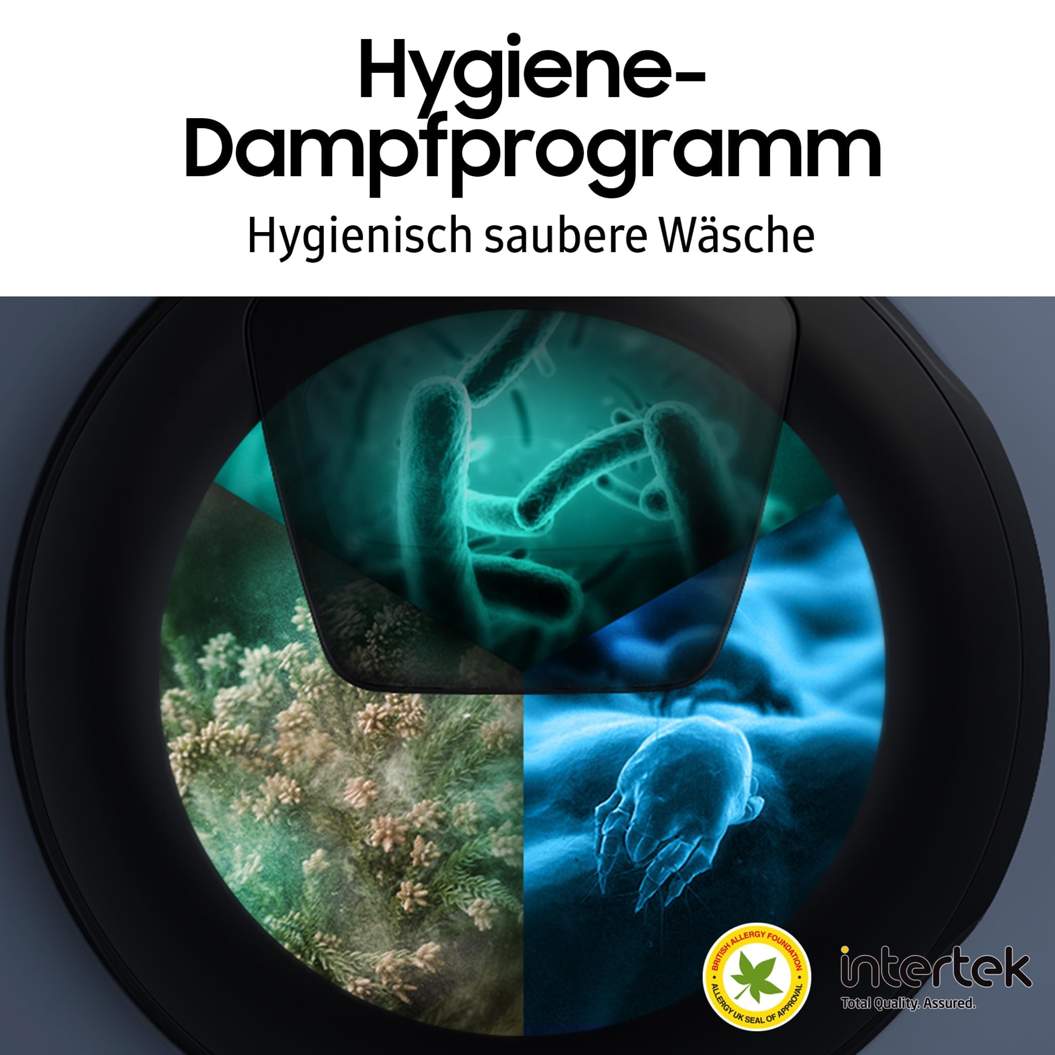 Samsung Waschmaschine, 8 kg, 1.400 U/min, EEK: A, Mikroplastik-Programm, Ecobubble, 14 Programme, WiFi SmartControl, Weiß, WW80CGC04ATEEG 6