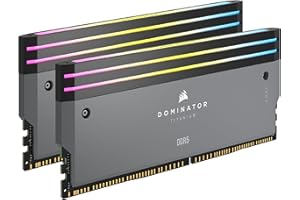 CORSAIR Dominator Titanium DDR5 RGB Light Enhancement Kit – 2X Modules – 0GB RAM – CORSAIR iCUE Compatible – Gray