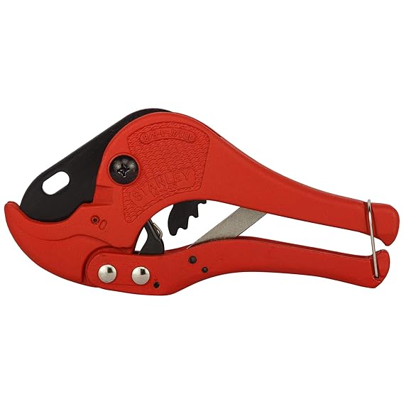 STANLEY 14442 42 mm PVC Pipe Cutter (Red) Amazon.in Home Improvement