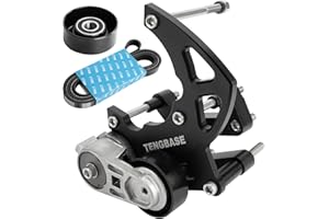 TENGBASE LS R4 AC Compressor Bracket Kit - High Mount Bracket for Chevrolet GMC SUV Truck Engines - LSX LS2 LS3 LS6 A/C Vortec - Triangles