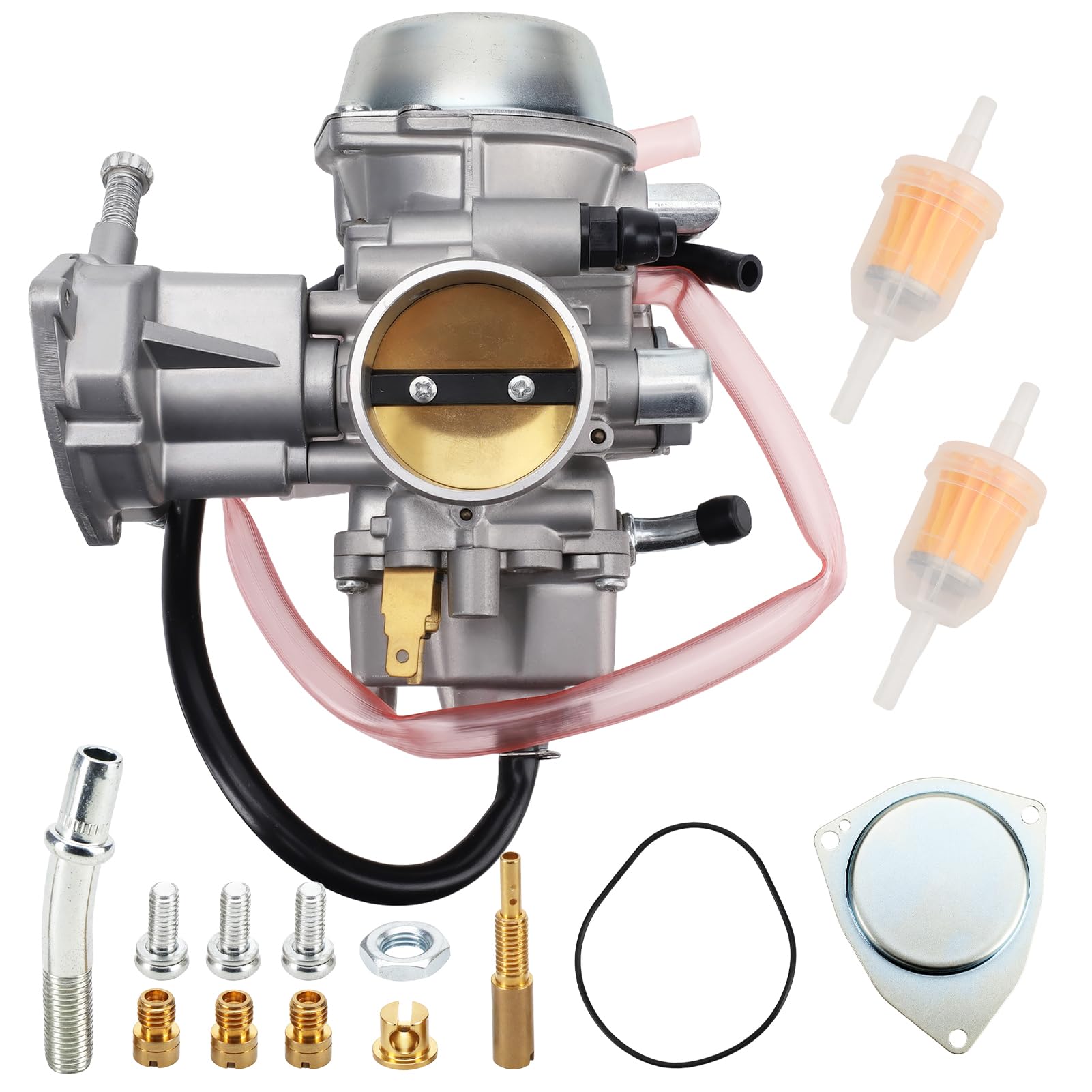 Kit Supporti Motore In Gomma Per Yamaha Rhino Grizzly - Sostituisce 5UG-21485-00-00, Anteriore E Posteriore