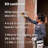Mirka Handy Kit Hand Sanding Starter Kit 80x230mm with Dust Extraction view 4
