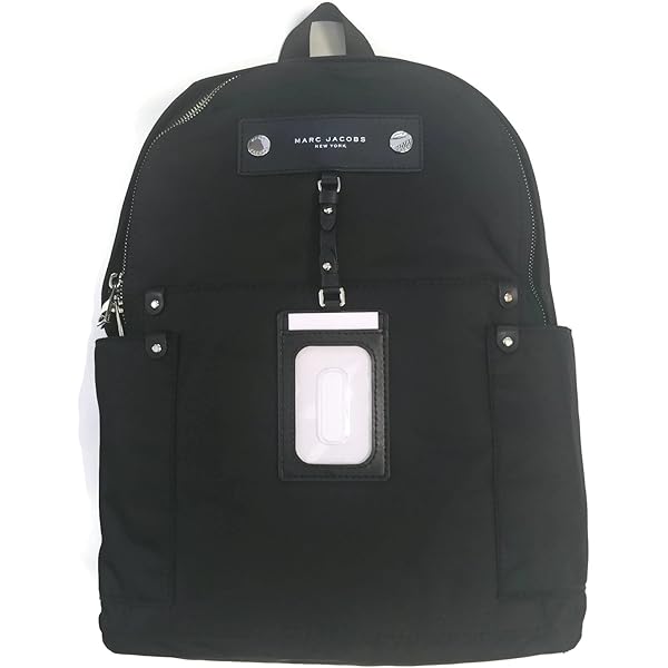MARC JACOBS THE BACKPACK ブラック Marc Jacobs The Medium Backpack Zipped Backpack | Black